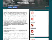 Tablet Screenshot of club.actvets.cc